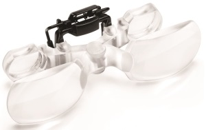 Eschenbach 1624-21 MaxTV Clip Telescopic Magnifying Glasses Eschenbach 1624-21 MaxTV Clip Telescopic Magnifying Glasses